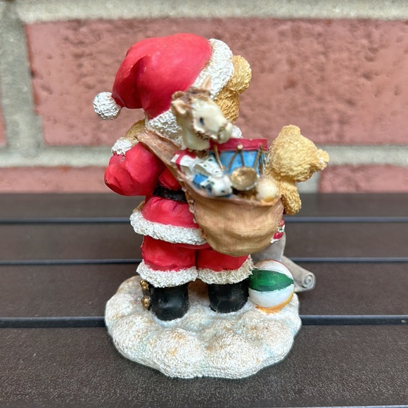 Cherished Teddies Santa Claus St Nickolas "You're At The Top Of My List" #141100 - Picture 3 of 5